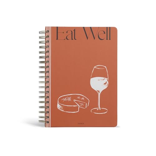 Papier Eat Well Recipe Journal - Spiral