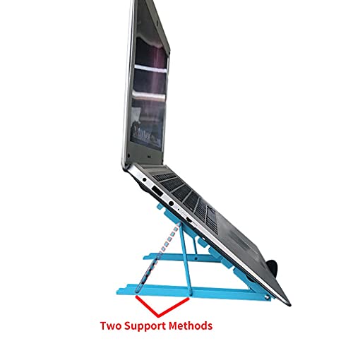 FRTHLK 1PC Folding Laptop Stand Holder Portable Adjustable Bracket Desk for Tablet