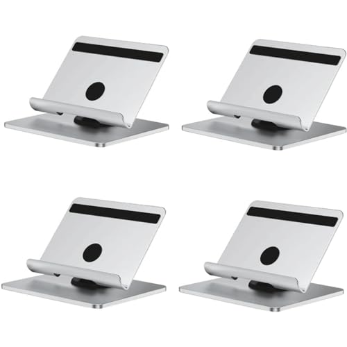 OATTIS 3pcs Rotating Cell Phone Holder Desktop Cellphone Holder Portable Bed Telephone Aluminum Alloy Office