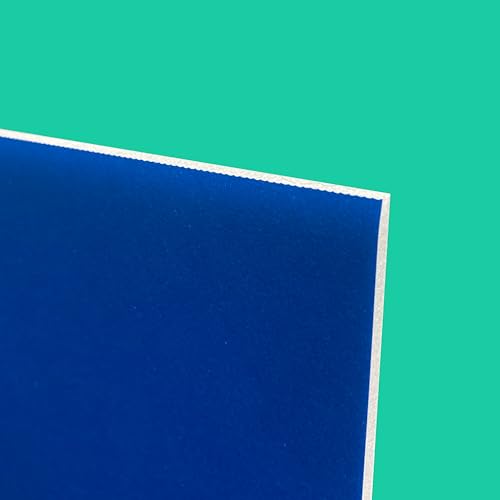Flipside Products 36” x 48” Foam Project Boards for Presentations, Science Fair, School Projects, and Event Displays - Assorted Colors (Yellow, Green, Blue, Red, Black) 3/16'' Thick - 24 Pk