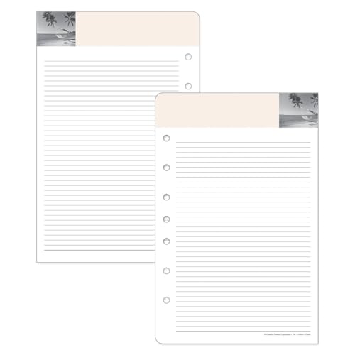 FranklinCovey - 7 Habits Ring-Bound Planner Refill | Two Pages Per Day (Classic, Jul 2026 - Jun 2027)