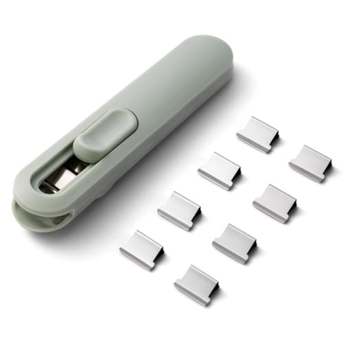 QERTYHJK Pusher, File Holder, Small Clip, Stationery, Fixed Test Paper, Good Material, Stapler, Clamp