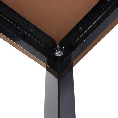Correll 24" W x 60" D Deluxe High Pressure Lab Table in Fusion Maple