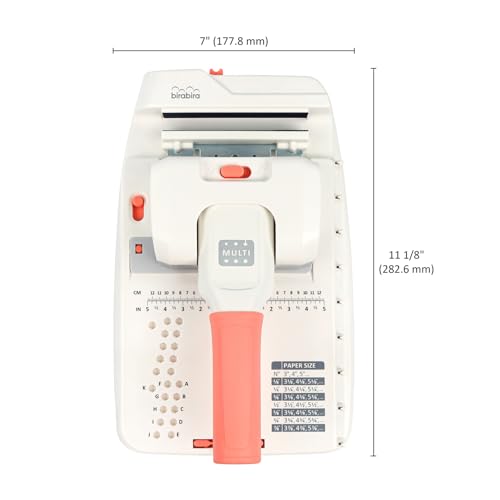 Bira Punch & Binding Tool, Book Binding Machine, Spiral Binding, Wire Binding, Book Binder Machine for Bookbinding, Book Making, Spiral Book (Punch and Binding Kit)