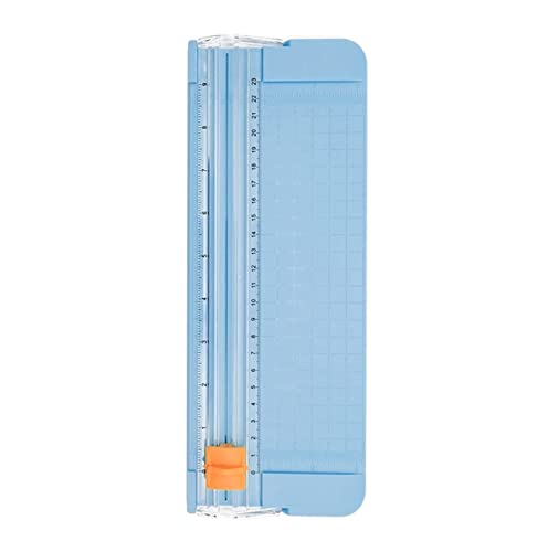 GFAZXDS Paper Cutter Paper Cutter Paper Cutter Paper Trimmer Photo Blades with Safeguard and Side Ruler for Office Home Stationery Paper Trimmer Suitable for Home, Office and School