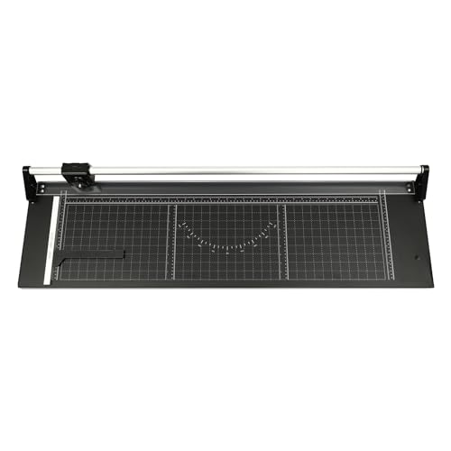 Manual Precision Rotary Paper Trimmer, Straight Paper Trimmer, Heavy Duty 36 Inch Rolling Cutter