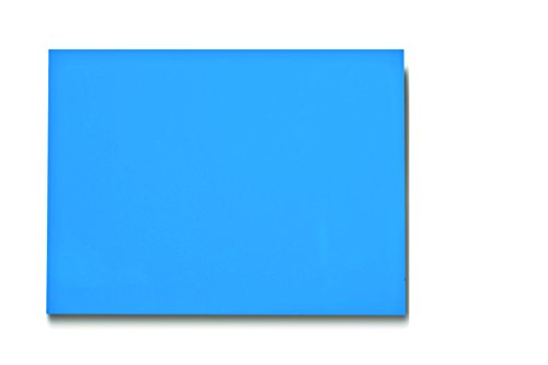 25 Dry Erase Magnetic Shelf Labels 3" x 4" - Blue - 20 mil - Write On/Wipe Off