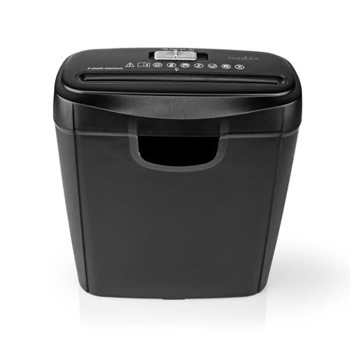 Nedis PASH112BKA4 Shredder | 6 x A4 Pages | 10 l | DIN 2 | 190 W | Black