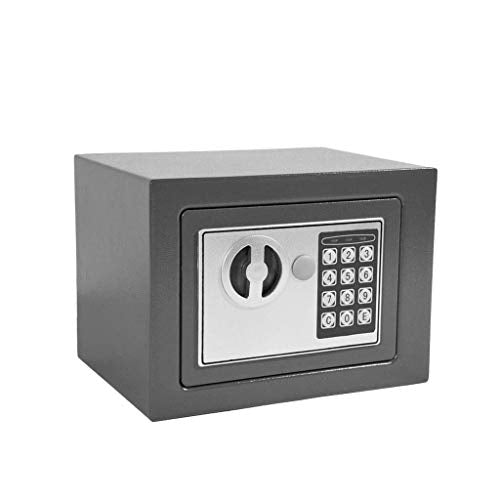 TBLOTYD Safe Box,Electronic Digital Safe Box Lar16 Litre Volume for Home Hotel/Gray/16L ，Gray-4.6L