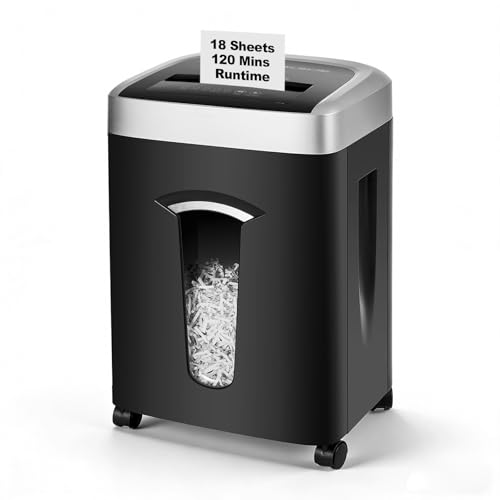 Wingwise 18 Sheets Paper Shredder Heavy Duty for Home Office