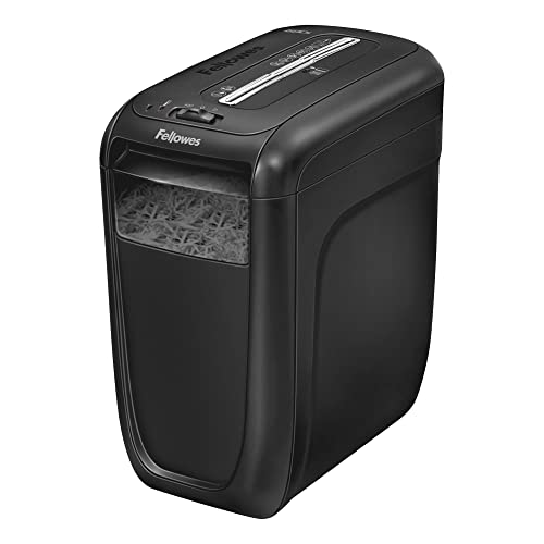 Fellowes Powershred 60Cs 10-Sheet Cross-Cut Paper and Credit Card Shredder with SafeSense Technology (4606001)
