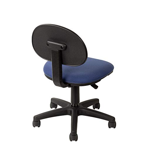 Nakabayashi Z0612 Office Chair, Desk Chair, No Tools Required, Easy Assembly, Blue