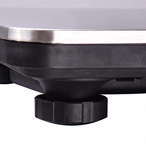 660lbs Postal Scale Digital Shipping Scale with Timer/Hold/Tare Floor Platform Scale for Packages Luggage Post Office Home