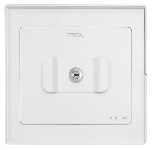 ARREGUI Terra Hidden Safe for Home, Floor Safe, Secret Compartment for Money, Discreet Money Hideout, Floor Money Box, Secret Hideout, Small Hidden Safe, 10 x 20 x 20 cm, 2.3 L, White