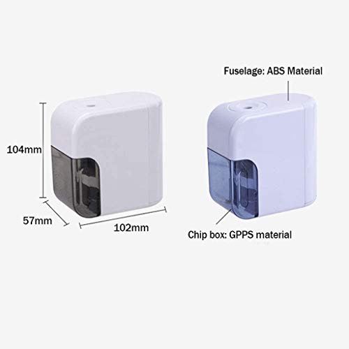 Electric Pencil Sharpener, Auto Stop Operated for No.2/Colored Pencils(6.5-8mm),Manual Metal School
