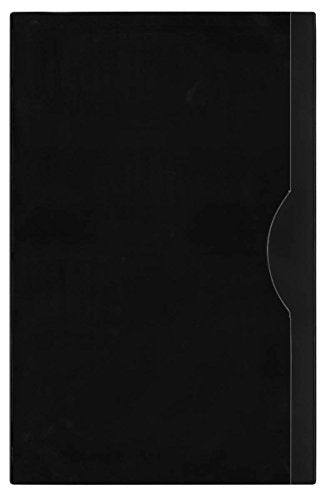 StoreSMART Plastic File Jackets - Legal Size 8.5" x 14" - 10-Pack - Black - FJ2390-BK-10