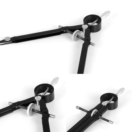 MENGKK Drafting Compasses Compass Compass Geometry Set with Lock Math and Precision Compass Metal and Durable for Solid and Plane Precis