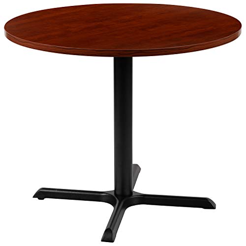 BizChair 36" Round Multi-Purpose Conference Table in Cherry