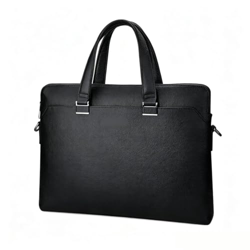 Briefcases for Men Men's Leather Briefcase, Large Tote