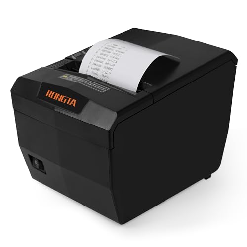Rongta Thermal Receipt Printer with Auto Cut, 80mm, USB/LAN/Serial, RP327