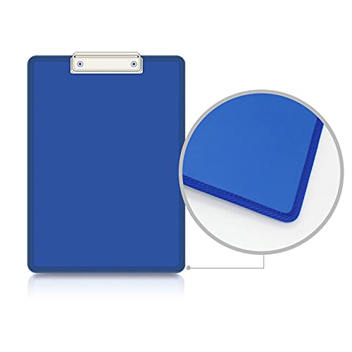 3UOOWWFA 10 Pack Plastic Clipboards Multicolor Binder with Retractable Hooks File Organizer Multifunctional Office Meeting Writing Boaed Clipboard (Color : A) (G)