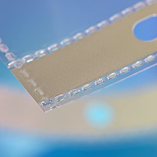 100 x sturdy plastic wallets made of polypropylene