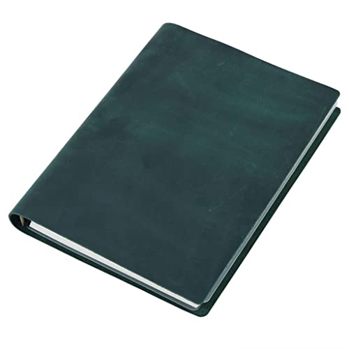 YQBUER Vintage Leather Cover Notebook B5 Loose-Leaf Binder Planner Organizer Thickened Sketchbook Diary (Color : C, Size : B5)
