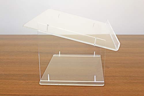 Clear Acrylic Tabletop Podium/Lectern (23-1/2"W x 10-1/2"H x 14-1/4"D)