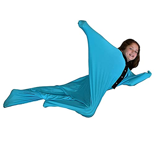 XMSM Full Body Sensory Sock for Autism Kids & Adults with Special Needs Breathable Stretchy Compression Sensory Body Cocoon Sock for Children/Teens with Anxiety ADHD and Aspergers