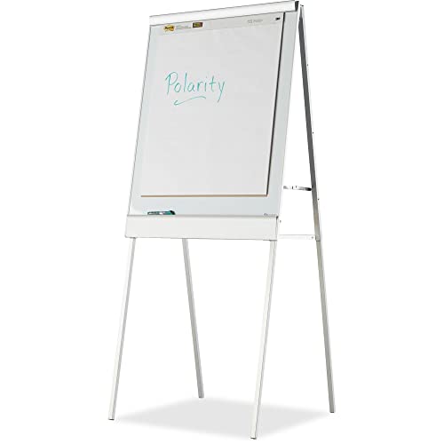 Iceberg 30333 Polarity Height Adjustable Dry Erase Flipchart Easel, 30"x32"