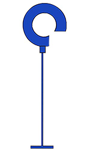 SSWBasics 2 inch Blue Tagging Fasteners - 5,000 per Carton- Tagging Gun Fasteners - 2 inch Blue Tagging Gun Refill for Regular Fabrics - Durable Tag Gun Refills for Retail and Apparel