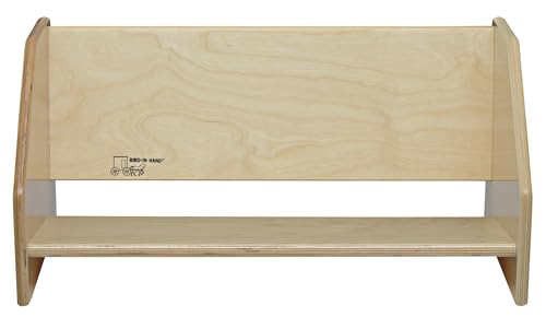 Childcraft ABC Furnishings Tabletop Book Display, Wooden, 24 x 11-1/2 x 11-1/2 Inches