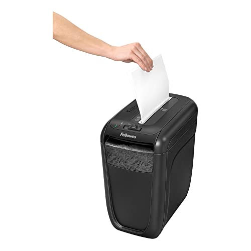 Fellowes Powershred 60Cs 10-Sheet Cross-Cut Paper and Credit Card Shredder with SafeSense Technology (4606001)