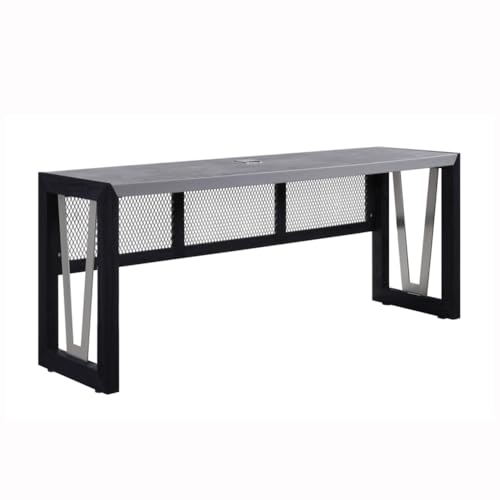 NBF Credenza Office Furniture, 72" W Office Workstation, Gray