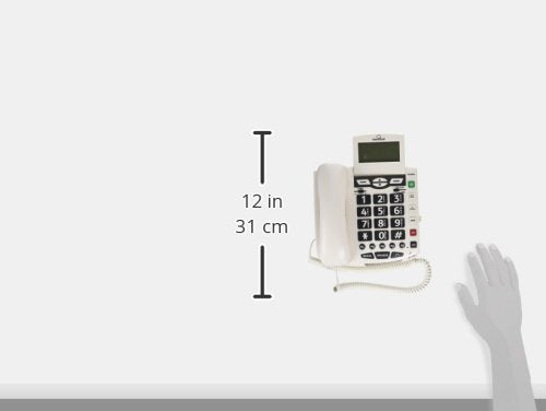 ClearSounds CSCSC600ER na 1-Handset Landline Telephone, White