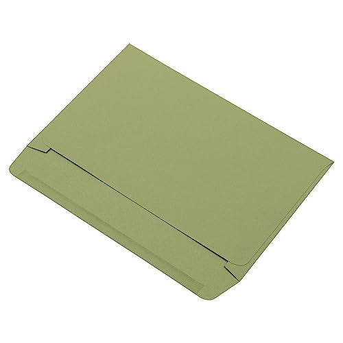 JAM PAPER 6 x 9 Booklet Premium Envelopes - Olive Green - 100/Pack