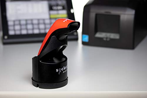 Socket Scan S740, Universal Barcode Scanner, Red & Black Dock (CX3444-1907)