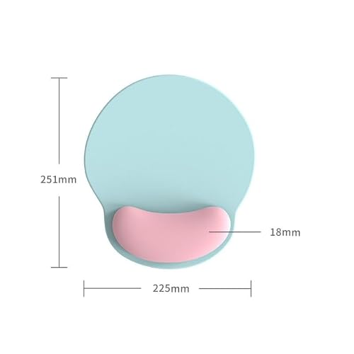VCDUXMQLK Silicone Women's Office Comfortable Thickened Anti Slip Wrist Guard Pad