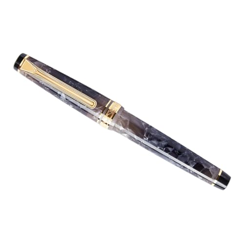 XMKT Fountain Pen resin writing ink pens for Student Calligraphy Office School supplies Stationery Gift pens with EF F Nib(02,F)