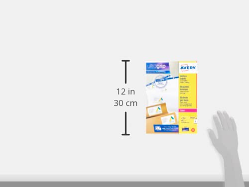 Avery L7169-100 400x Labels 99.1 x 139.0 mm White for Laser Printers
