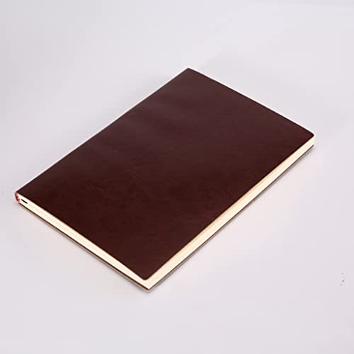 YMGSCC A5 A6 Three Sizes 5 Colors Large Business Diary Leather Soft Copy Notebook Increase Thick Kawaii Office