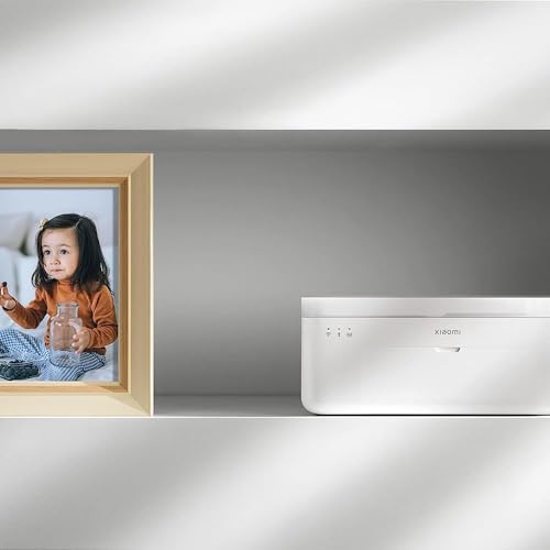 XIAOMI Instant Photo Printer 1S Set - Desktop Photo Printer, High-Resolution Image Quality, 6-inch/3-inch Photographic Paper and Ribbon Set, Instant Printing from Smartphone or Computer