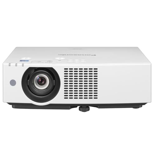 Panasonic PT-VMZ51 WUXGA LCD Laser Projector, 5200 Lumens, White