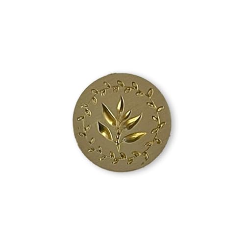 Stamperia - Set of 6 Seals for Scrapbooking, Albums, Card Making, Bullet Journalling and More, Perfect for Personalised Stamping, Crafts and Gifting (All Around - Garden) (6 Seals) (Diameter 2.5 cm)