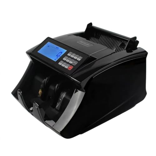 VORNIC Counterfeit Money Detector Machine - Professional Bill Counting Machine with Fake Note Detector, UV Light Ultraviolet Fake Money Detector and Cash Counting Machine for Business