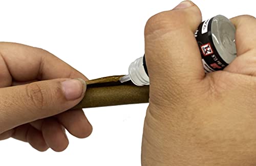 GlueGar- 4oz - 1 Gallon - Roller Size Bottles (Natural Rolling Glue, Cigar Glue, Paper Glue, Wrap Glue) (Chocolate, 1 Liter)