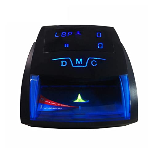 UWYTGF Money Counter Machine - Uv/Mg Detection for Fake Euro & Usd Bills,Portable and Easy to Use with Battery - Ideal Cash Detector