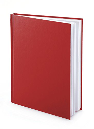 Vela Sciences Advanced S7R-C Expanded ProCover Lab Notebook, 9.25 x 11.75 in (23.5 x 30 cm), 144 Pages, Red Synthetic Leather, Permanent Bound, 70lb Heavyweight Paper (1-Pack, Grid+)