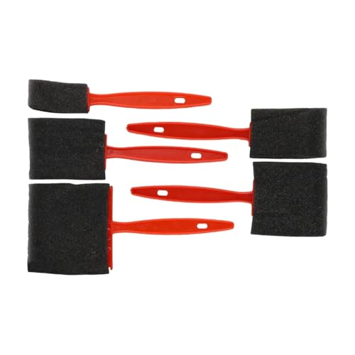 Foam Paint Brushes 15 Set/75 Pcs Foam Paint Brush Collections - Big and Small Art Brushes for Color Wash Needs