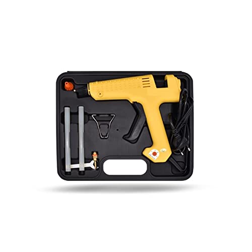 LIBODD Hot Glue Gun 250W Professional Hot Melt Glue Gun with Tool Kit Pure Copper Nozzle Adjustable Temperature High Power Use 11mm Glue Stick for DIY Arts, Crafts and Quick Repairs(Set-2)